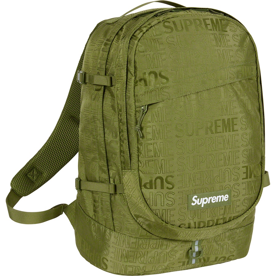 Supreme Backpack (SS19) Olive Novelship